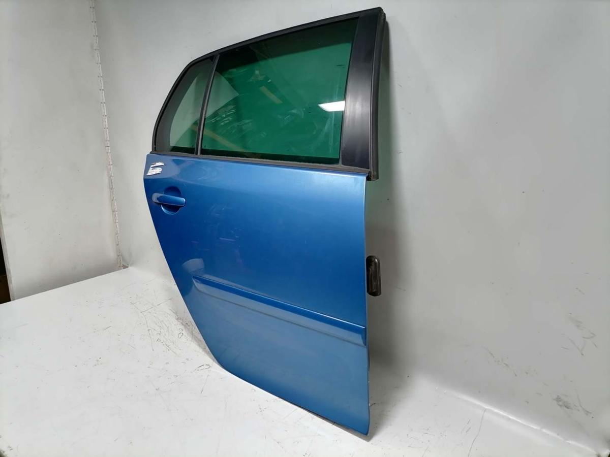 VW GOLF V original Tür hinten rechts LC5G-Coasta Blue Pearl Fließheck BJ05